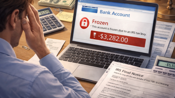 IRS Bank Levy Explained: How It Works and How To Stop It