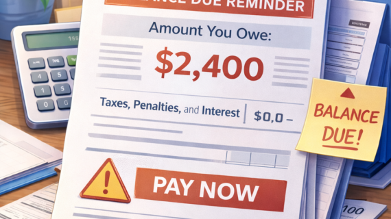IRS CP501 Notice Guide: What It Means and How to Respond