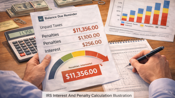 IRS Interest And Penalty Calculation: How Much You Owe and How It Grows