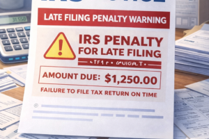 IRS Penalty For Late Filing Explained: Rates and How To Avoid It