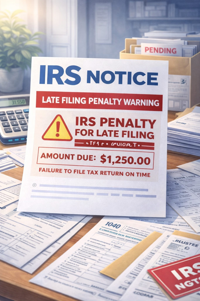 IRS Penalty For Late Filing Explained: Rates and How To Avoid It
