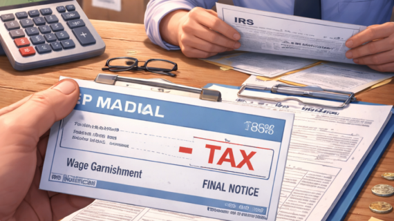 IRS Wage Garnishment Explained: How It Works and How To Stop It
