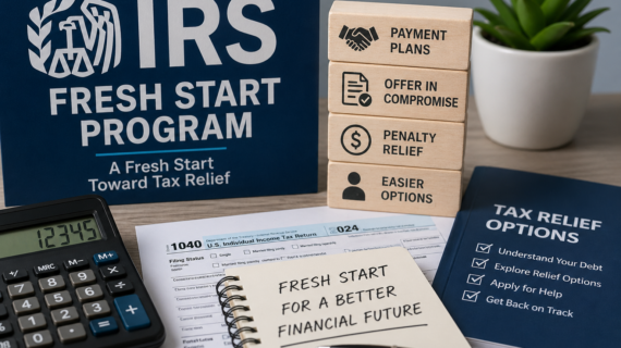 IRS Fresh Start Program Explained: How It Works, Who Qualifies, and How to Apply in 2026