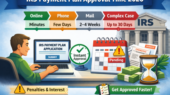 How Long IRS Payment Plan Takes (2026 Guide – Approval Time & Fastest Way)