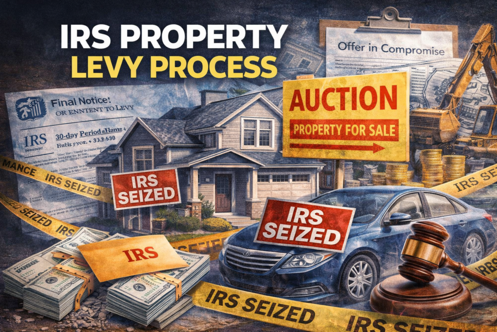 IRS Property Levy Process Explained (Step-by-Step Guide)