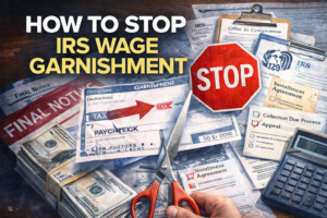 How To Stop IRS Wage Garnishment: A Complete Guide to Protect Your Income