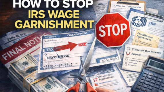How To Stop IRS Wage Garnishment: A Complete Guide to Protect Your Income