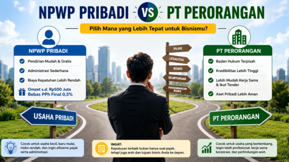 Lebih Baik PT Perorangan atau NPWP Pribadi? Ini Perbandingan Lengkap dari Sisi Pajak, Bisnis, dan Keuntungan